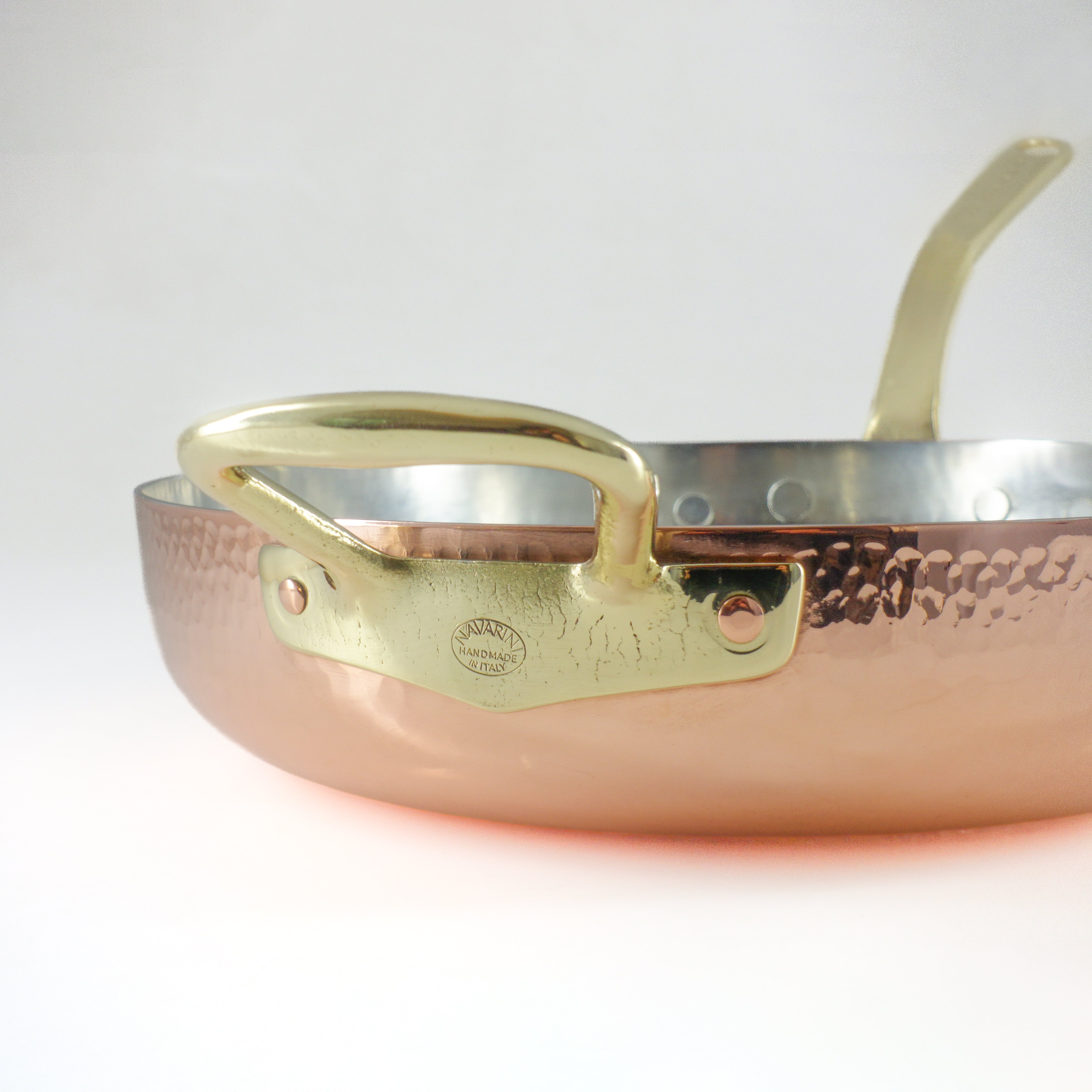 Padella Navarini argentata